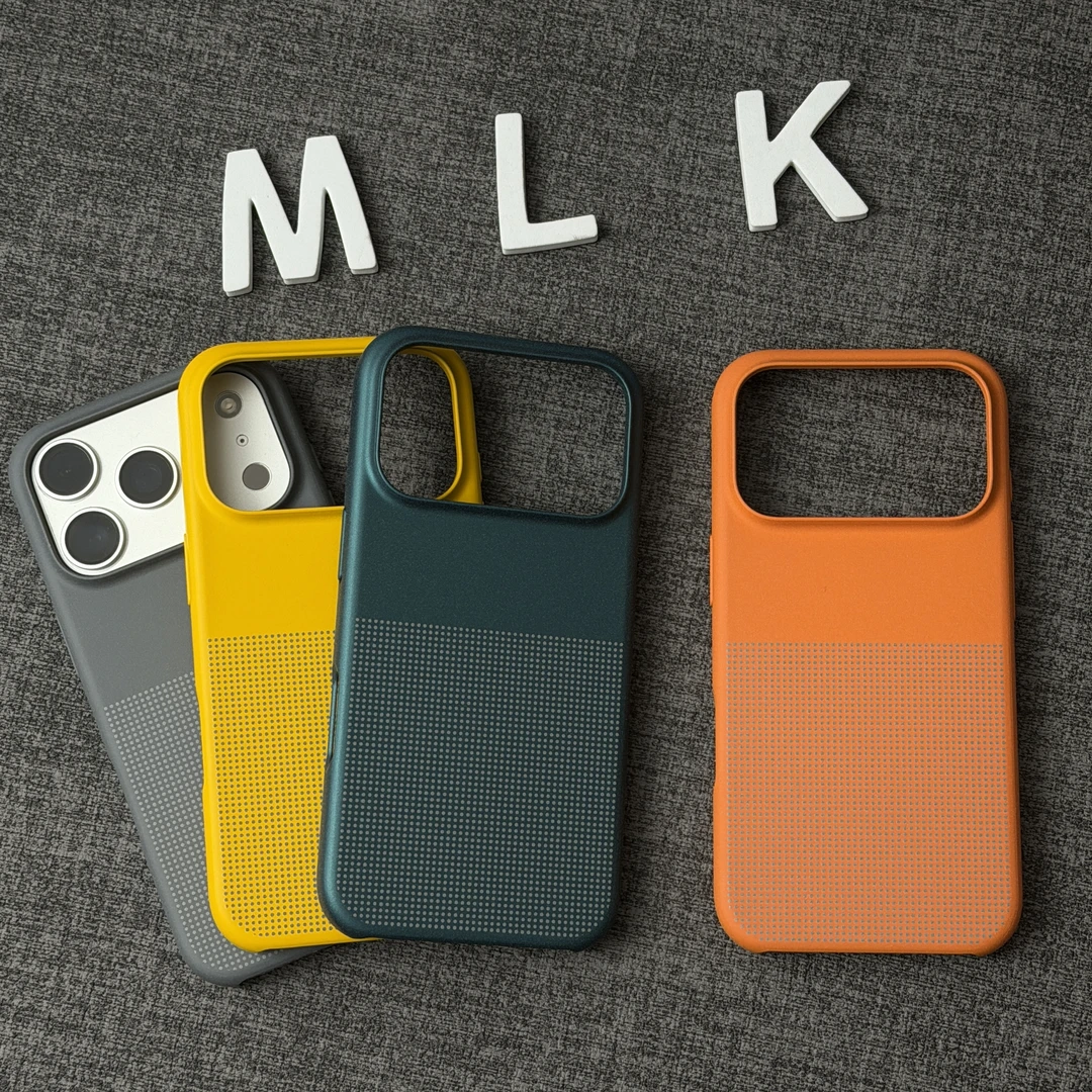 磁吸【波点岩砂】三包适用苹果iPhone17promax/15手机壳抗指纹超薄