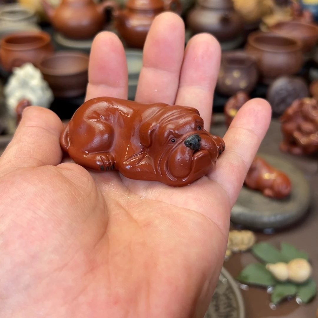 紫砂茶宠紫砂茶宠小狗