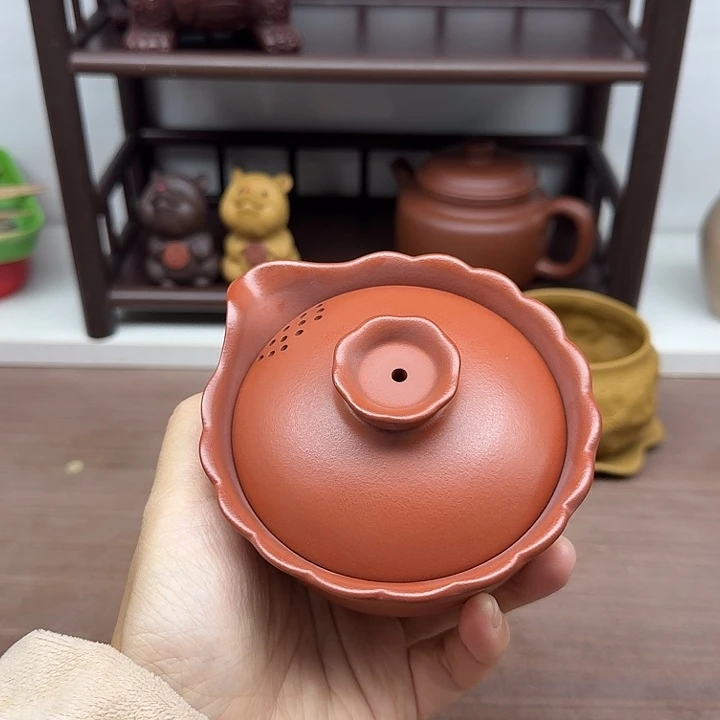 朱泥茶案盖碗盖碗