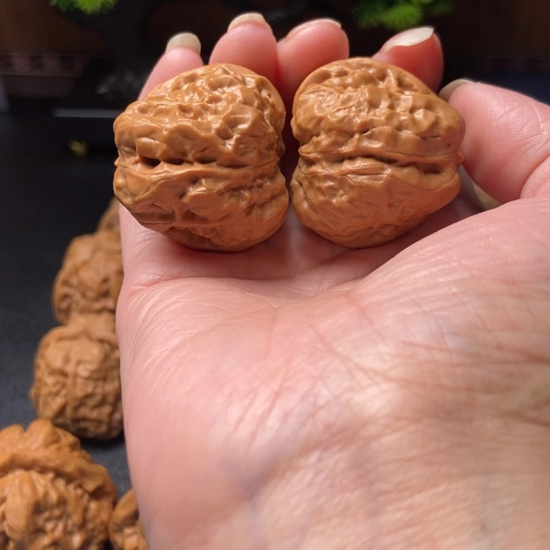 眼***熟把件文玩核桃蛤蟆头