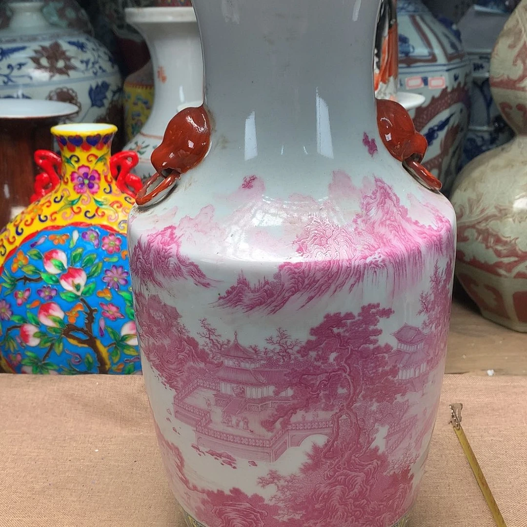 摆件景德镇陶瓷花瓶