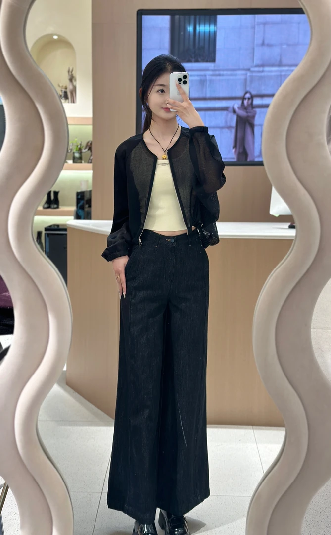 3S 春款前后镂空 短款外套