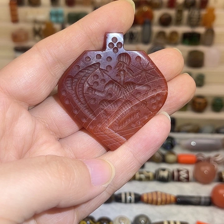 未镶嵌颈饰玛瑙/玉髓