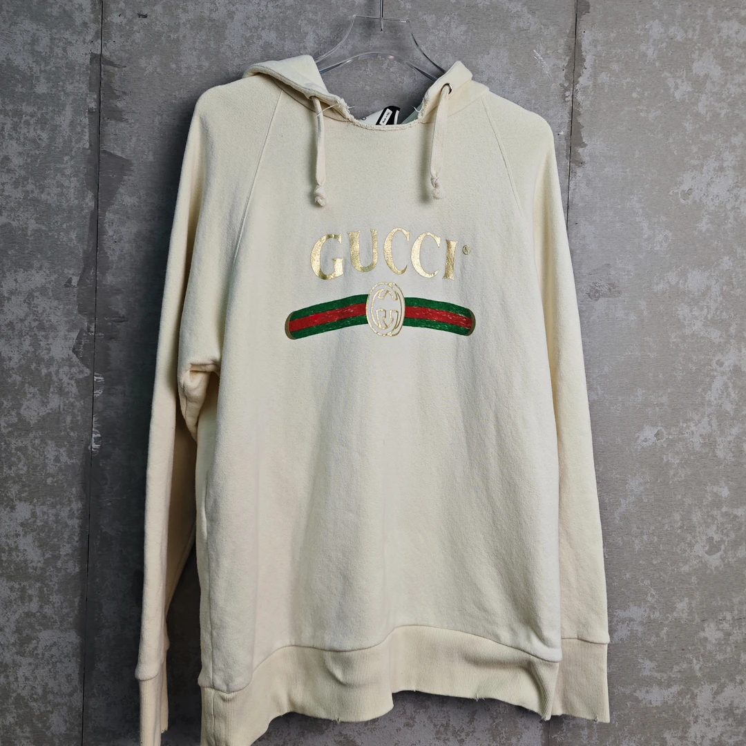 未使用 GUCCI/古驰 M*1/经典logo连帽卫衣 /15836