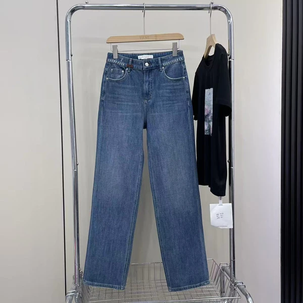 （高品质牛仔裤集合链接）春夏新款窄版直筒裤微喇裤阔腿裤烟管裤