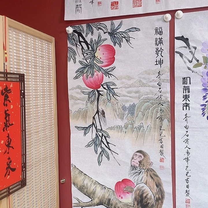 国画冯老师手绘作品