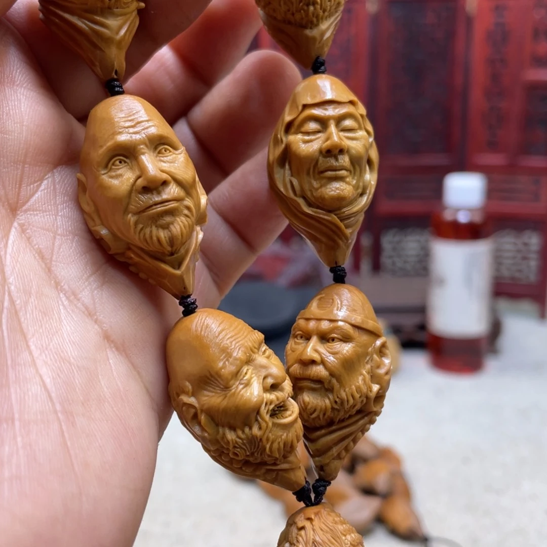 橄榄核吊坠橄榄核雕