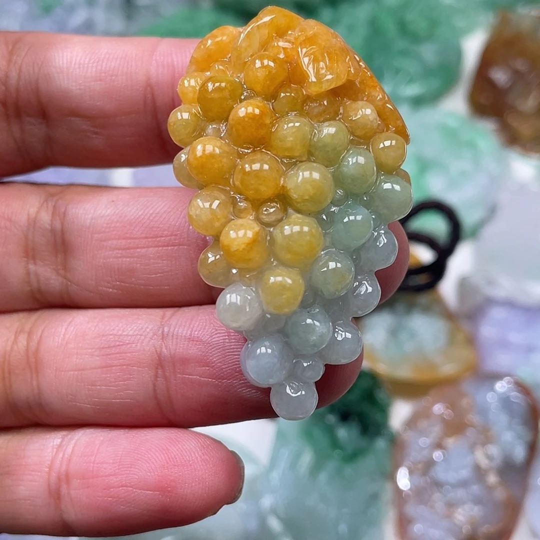 颈饰未镶嵌翡翠翡玉缘翡翠