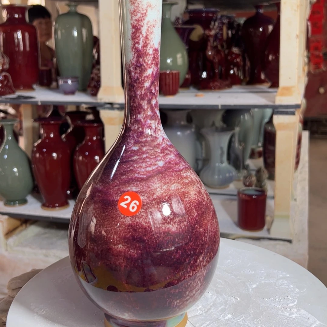 摆件郑家钧窑摆件微