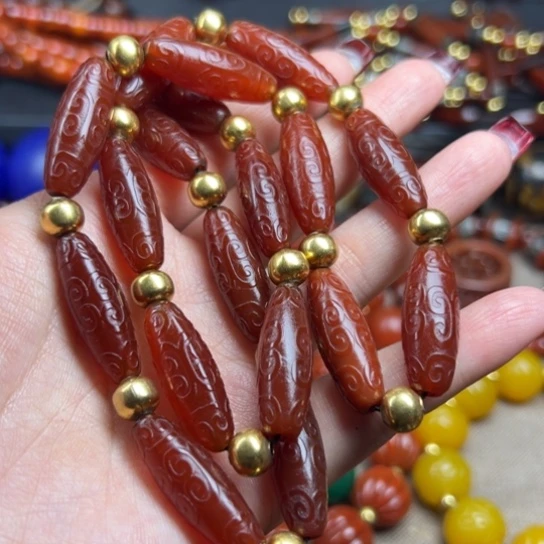 玛瑙/玉髓颈饰未镶嵌用****9