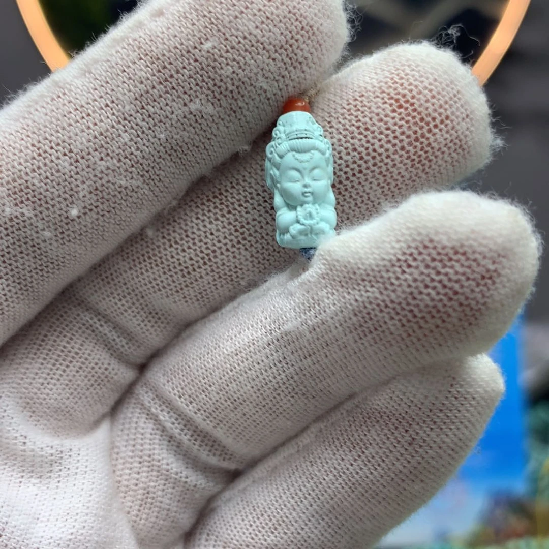 绿松石挂件未镶嵌