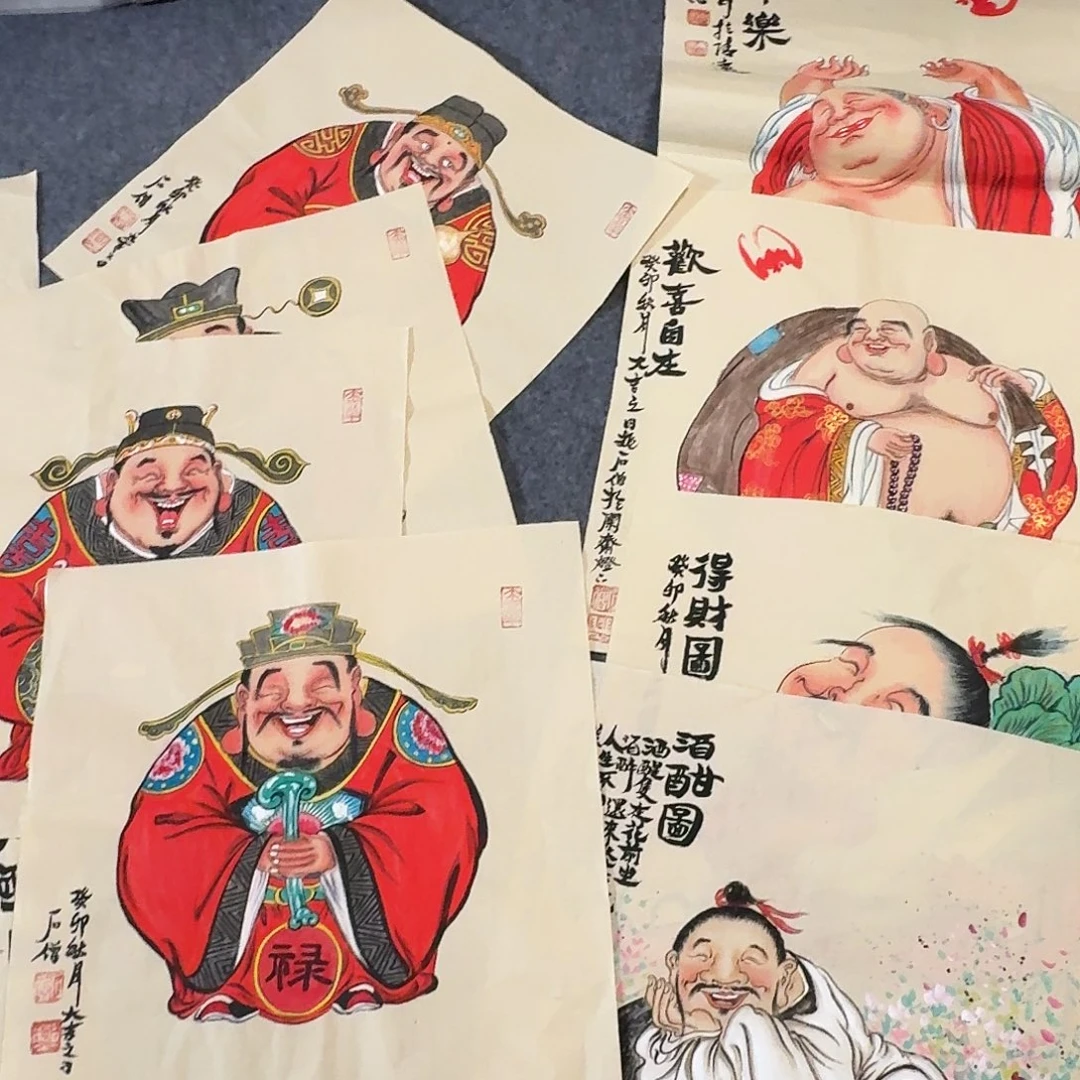 专***」国画我的小伙伴都在等我回家