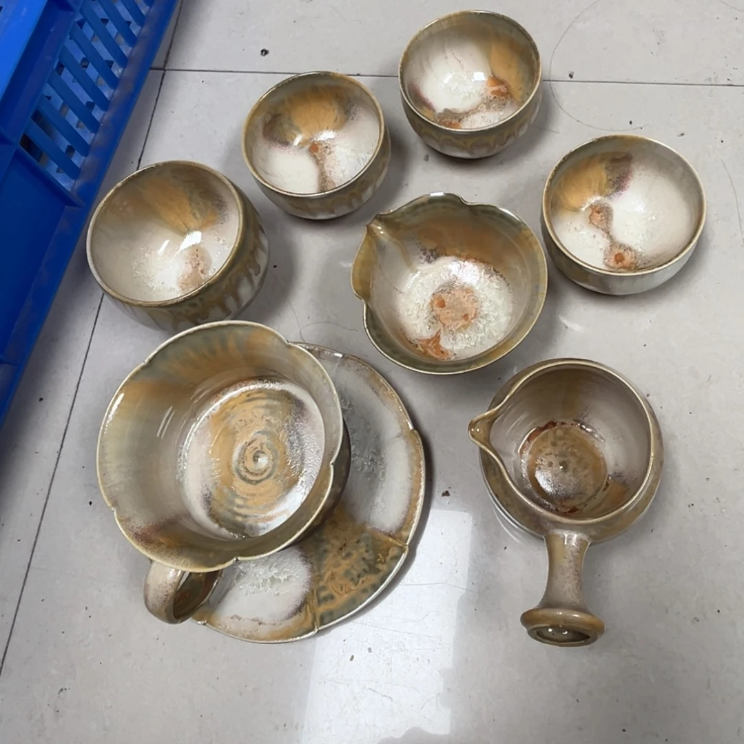 h***y景德镇纯手工柴烧茶器