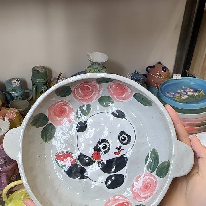 杯景德镇釉下五彩手绘