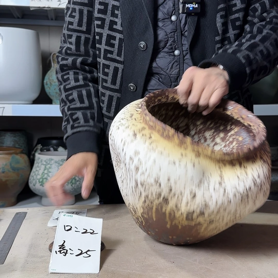 紫砂花盆尺寸22@25