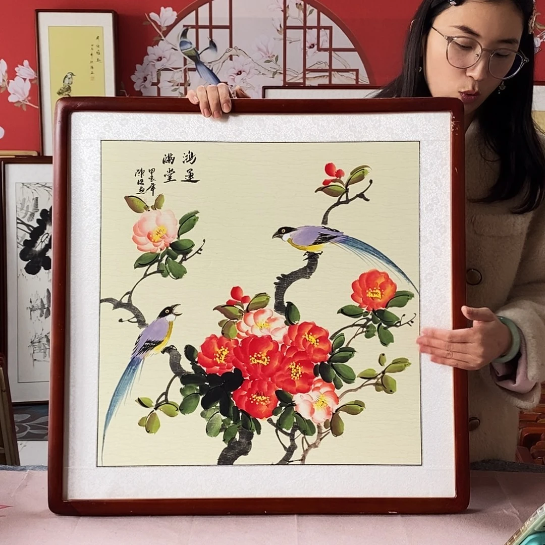 国画手写手绘62✖️62国画作品
