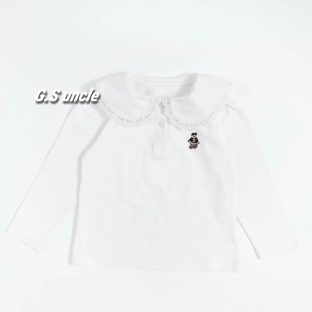 【】T021儿童秋冬款新品2025打底衫可爱百搭女宝童装