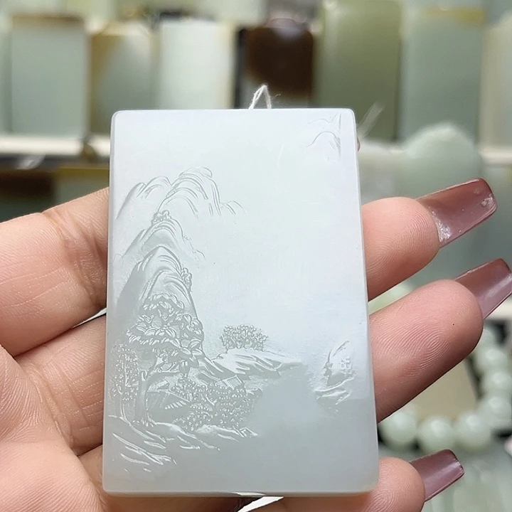 颈饰未镶嵌和田玉