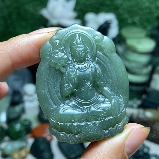 未镶嵌和田玉（糖玉）珠宝半成品