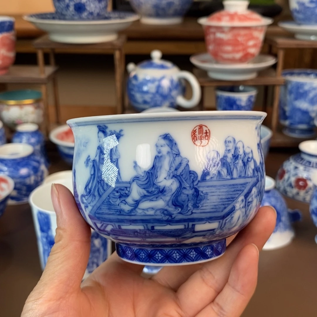 w***e景德镇陶瓷手工手绘