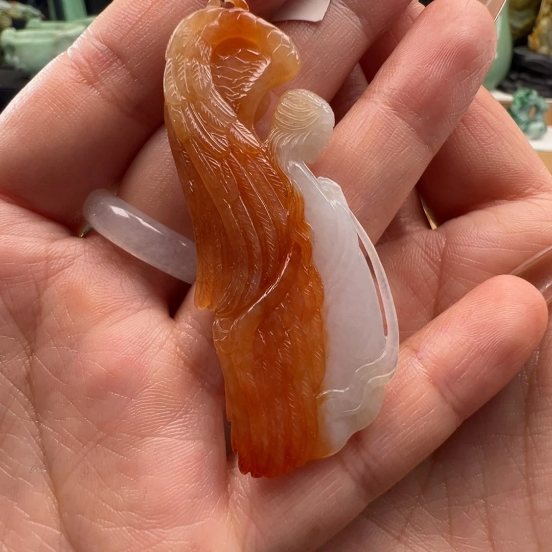 未镶嵌挂件翡翠天然缅甸