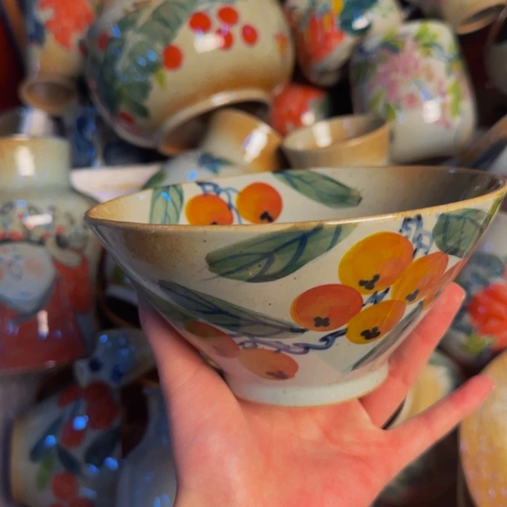 瓷片景德镇陶瓷手工手绘福利