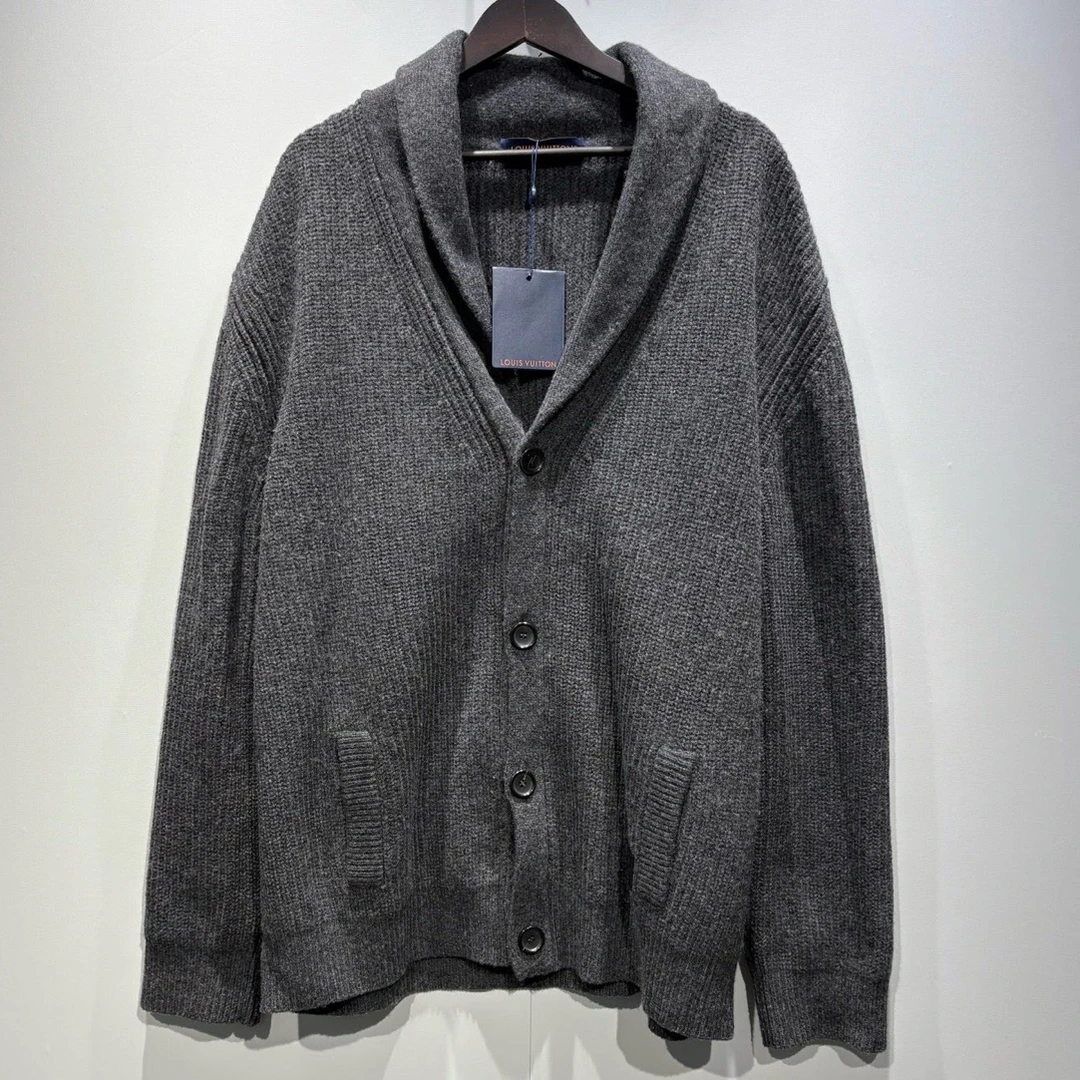 未使用 LouisVuitton/路易威登 SS25菲董开衫毛衣 5xl/0656