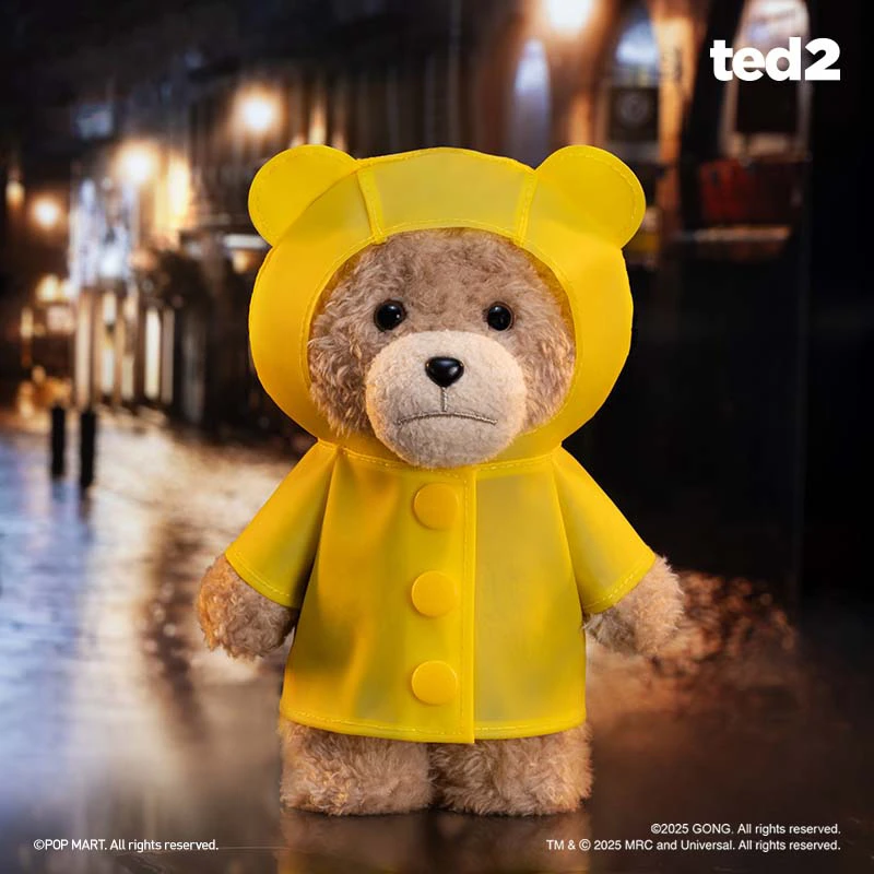 【沁沁拆盒】Ted2泰迪熊可动毛绒挂件盲盒可爱