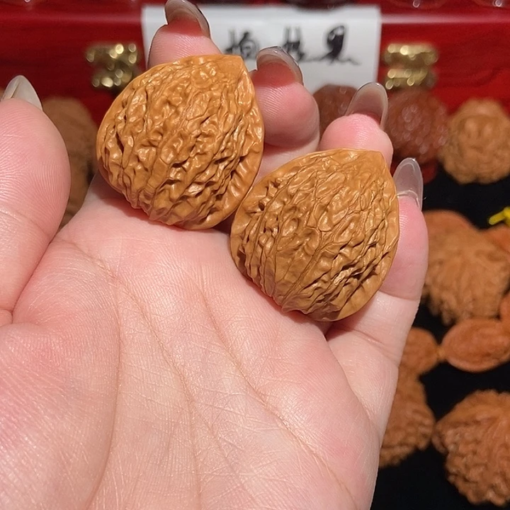 吊坠文玩核桃金牛31