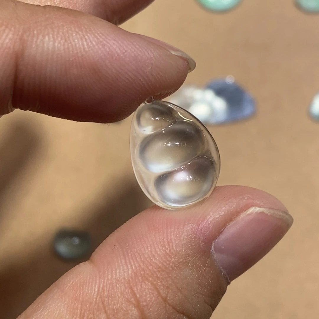 定制翡翠未镶嵌豆子