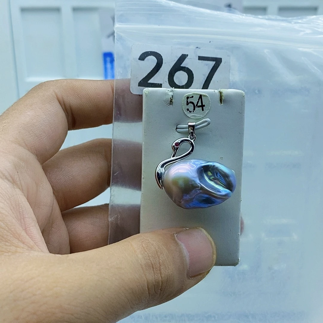 颈饰合金淡水珍珠