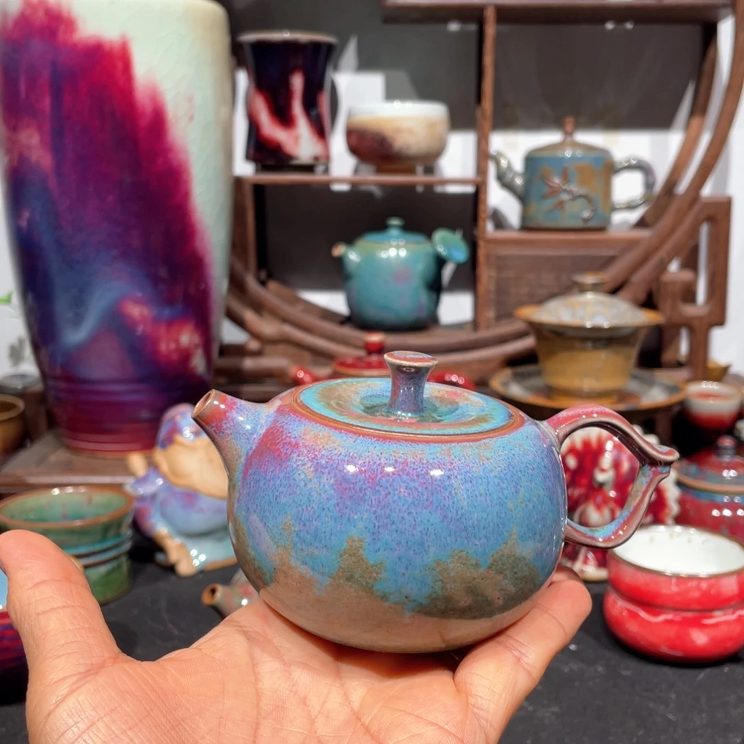 中国神后钧瓷茶器