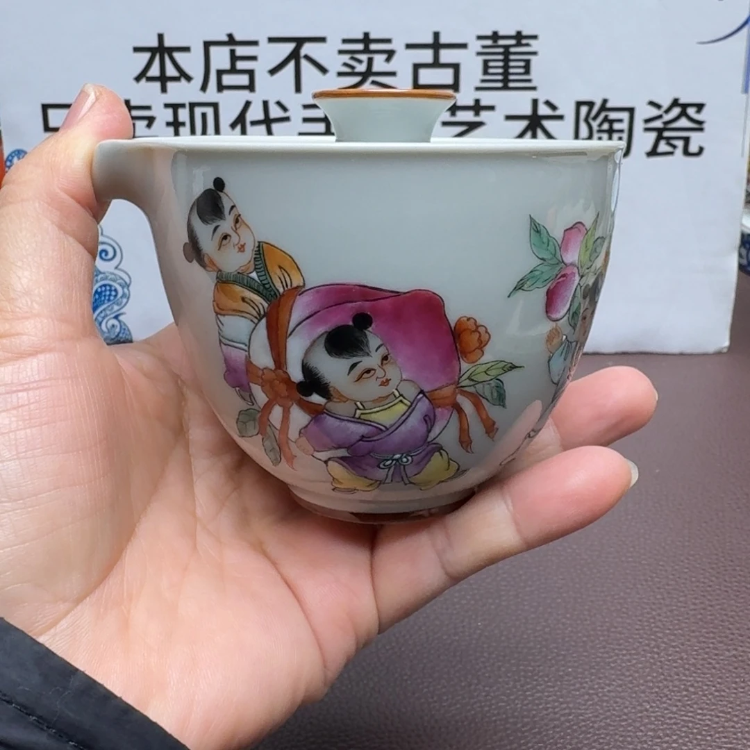 景德镇手工手绘展示