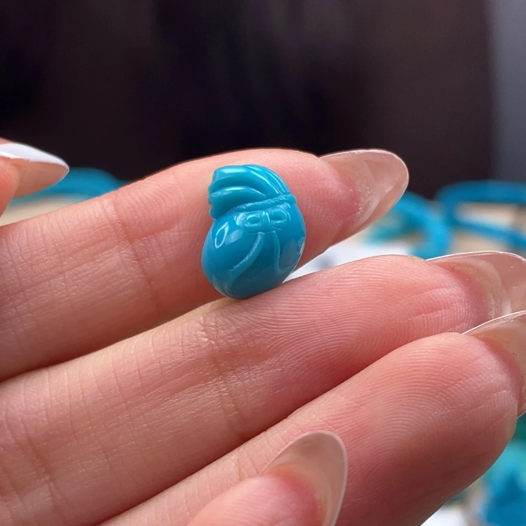 未镶嵌绿松石挂件