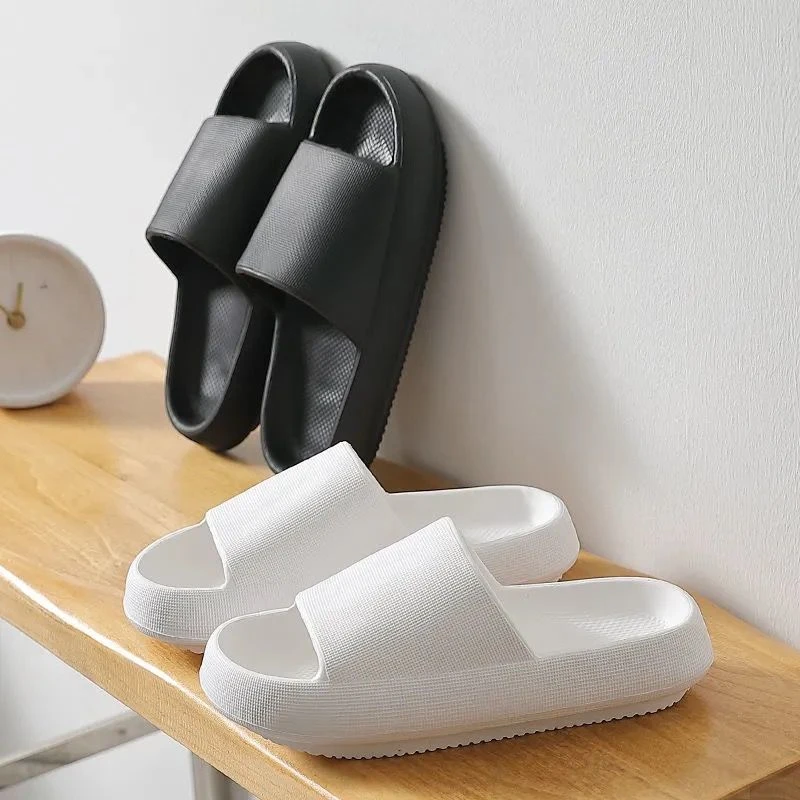 拖鞋女eva凉拖男厚底居家用室内浴室新款踩屎感防滑情侣款外穿