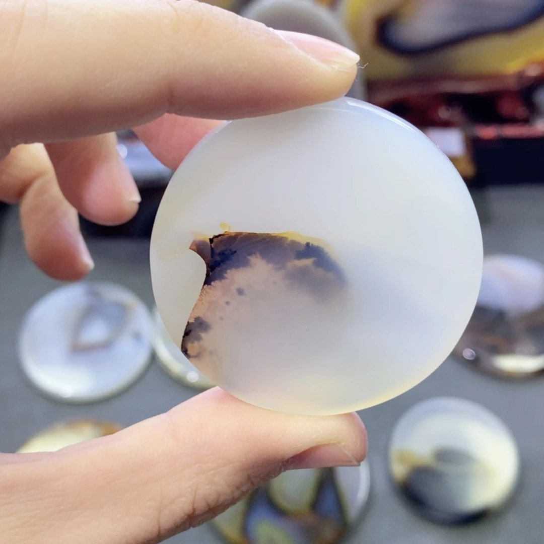 玛瑙/玉髓颈饰未镶嵌编号75