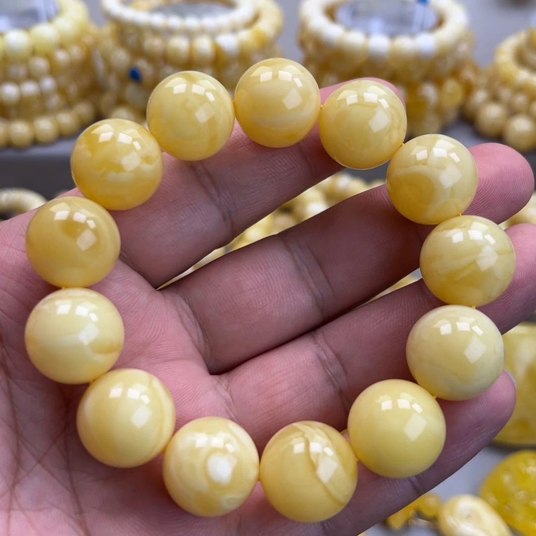 未镶嵌琥珀手链手串