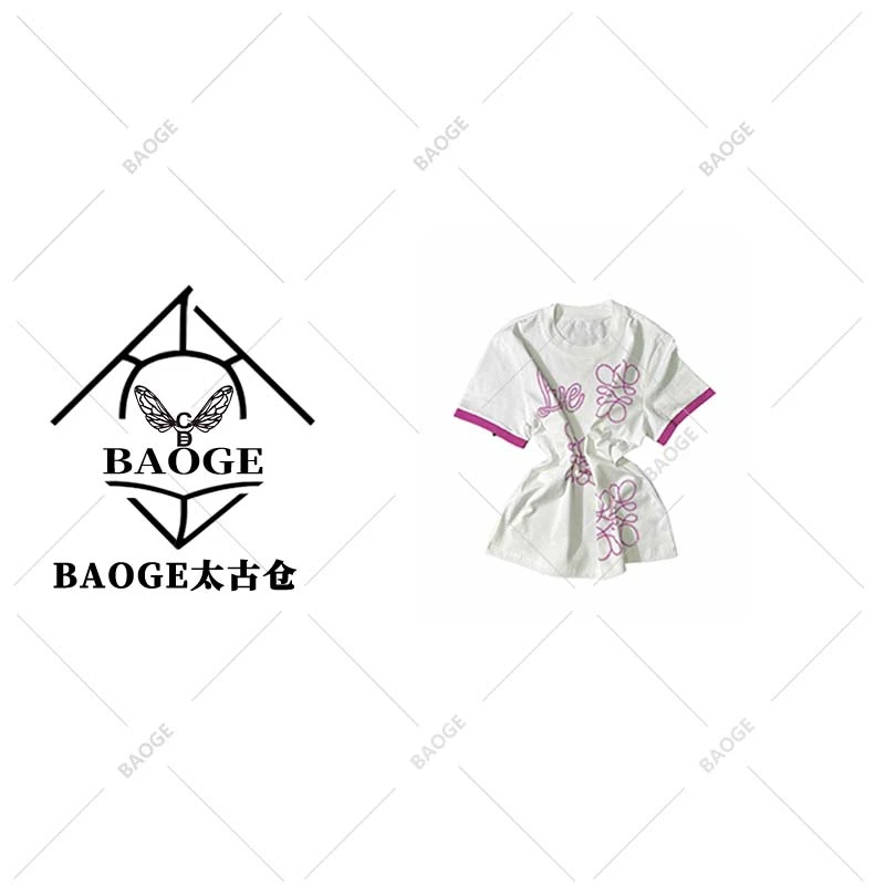 【BAOGE太古仓】新款百搭圆领短袖T恤女BU-CCW520