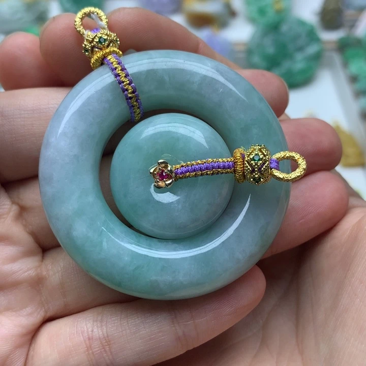 颈饰未镶嵌翡翠翡翠
