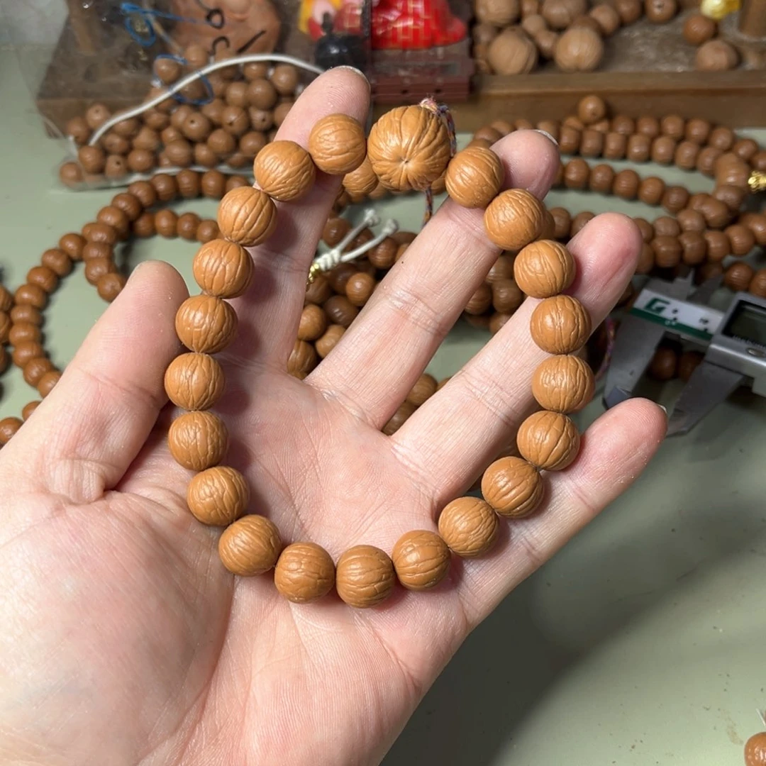 吊坠猴头核桃三维同尺13聚宝盆