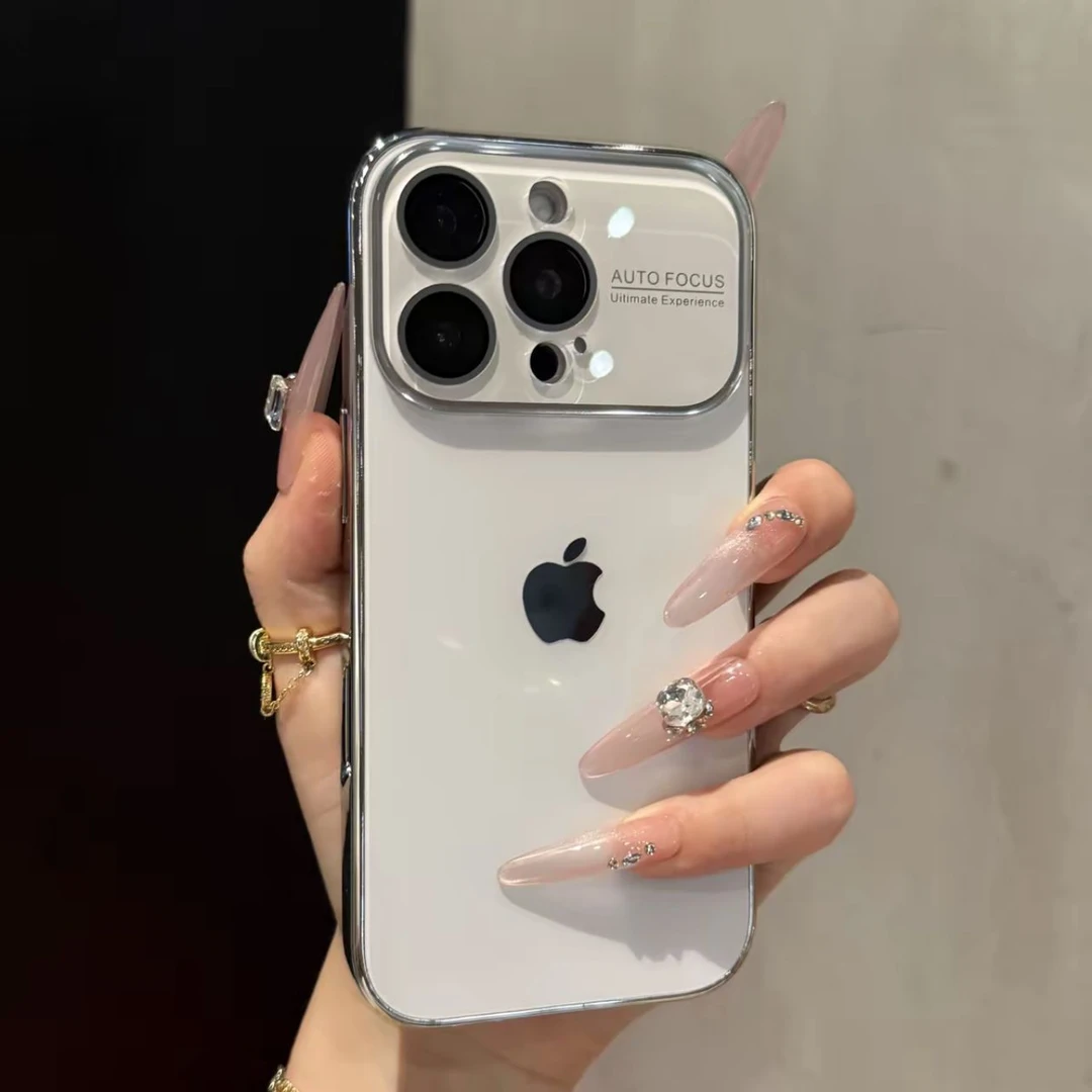 高级感原机质感适用苹果16promax手机壳秒变17大视窗15/14/13全包