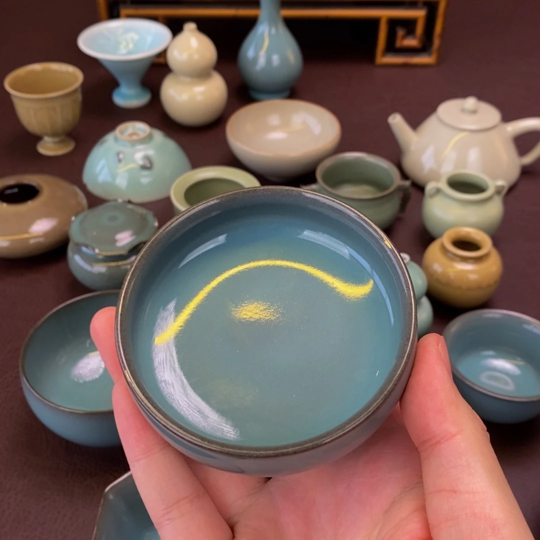 吴学清老师铁胎茶盏