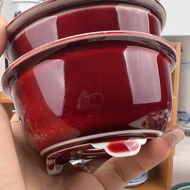 红陶开*手工制作盆……………………