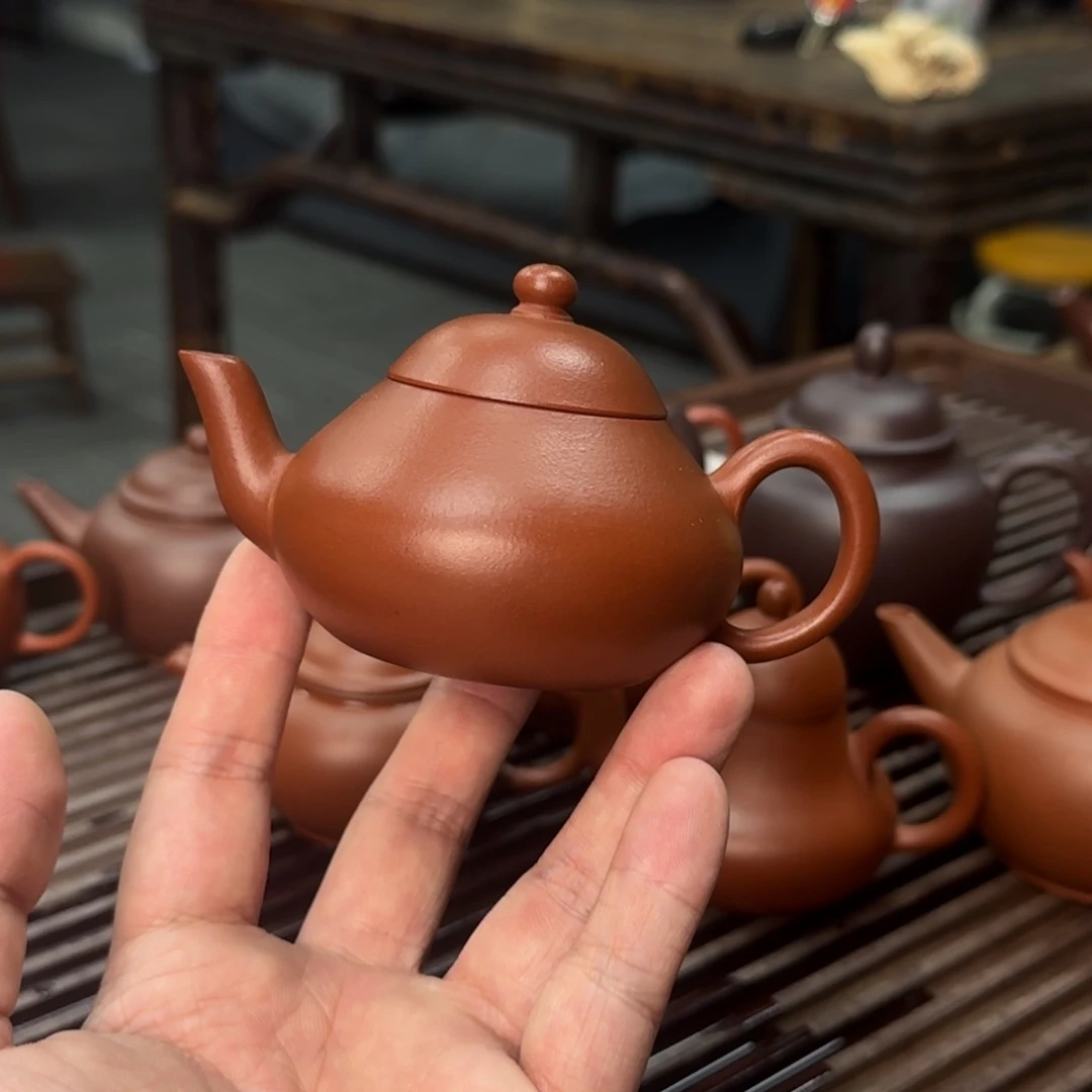 紫砂茶壶矮梨壶一把