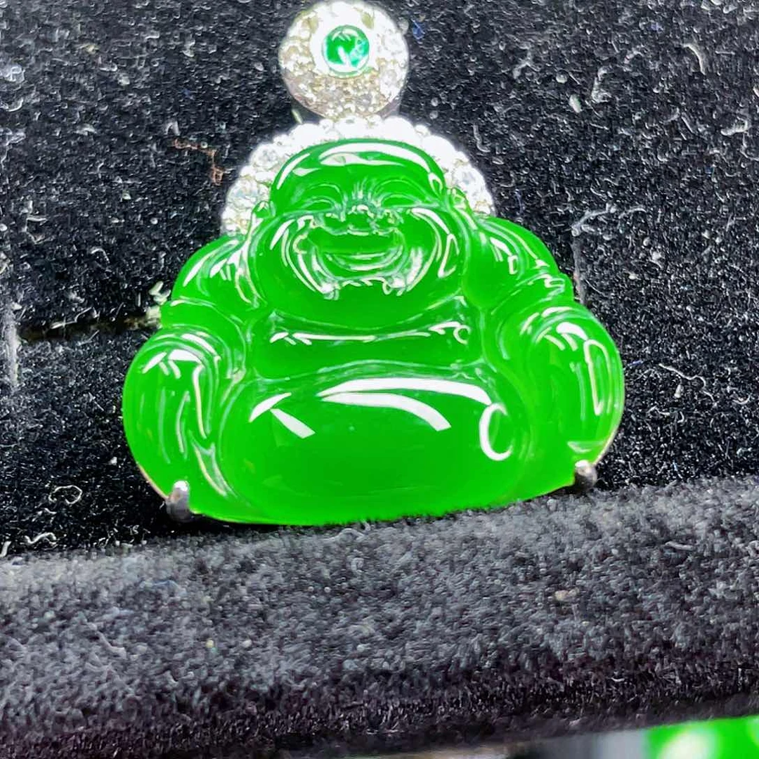 翡翠未镶嵌吊坠(不含链)777