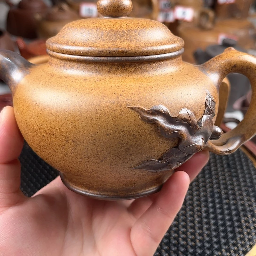 紫泥茶壶宜兴紫砂