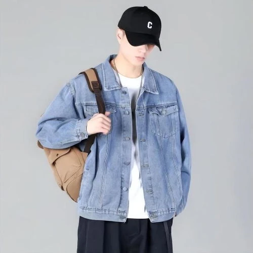 251~300非图片-微瑕-牛仔外套时尚百搭宽松秋季春秋工作服