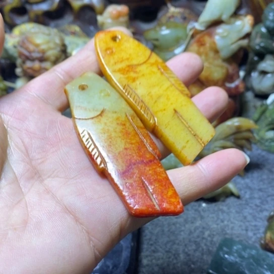 和田玉挂件未镶嵌