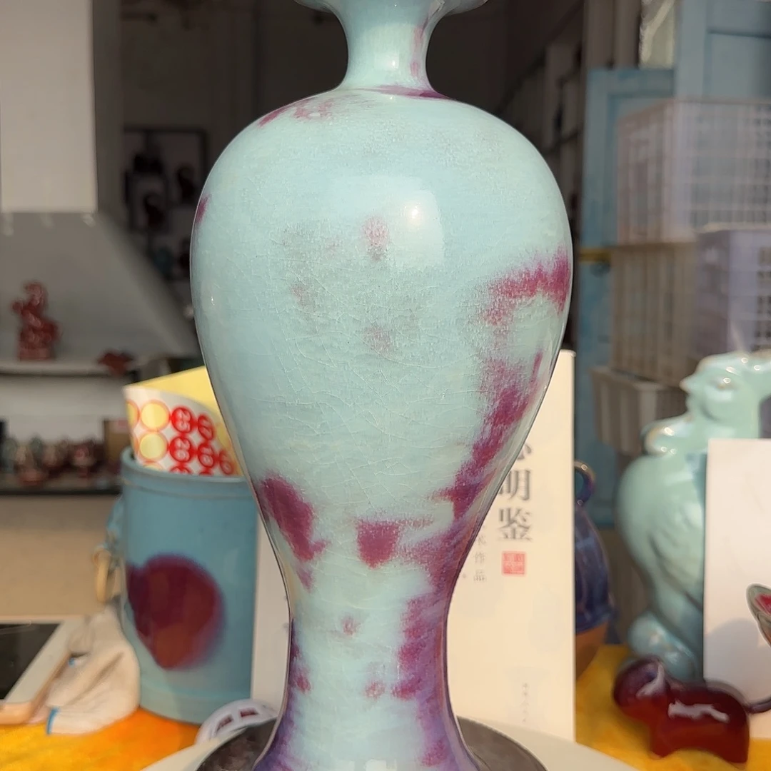 陶摆件郑家钧窑摆件