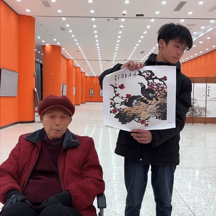 国画戈炳难老先生非卖品